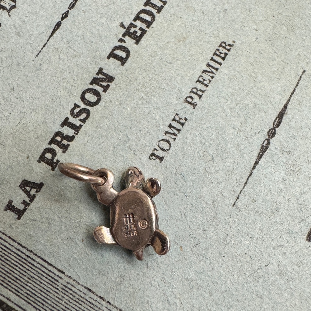 James Avery Silver Turtle Charm - image 3